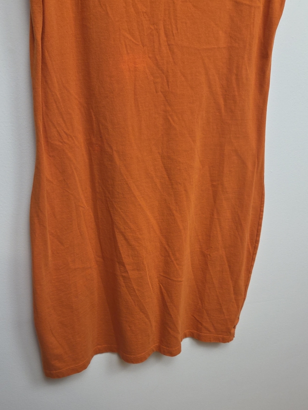 American Giant Women's 100% Cotton Henna T-Shirt Muscle Tank Dress Casual Small - Picture 4 of 11